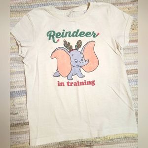 Disney Dumbo reindeer in training holiday Christmas T-shirt